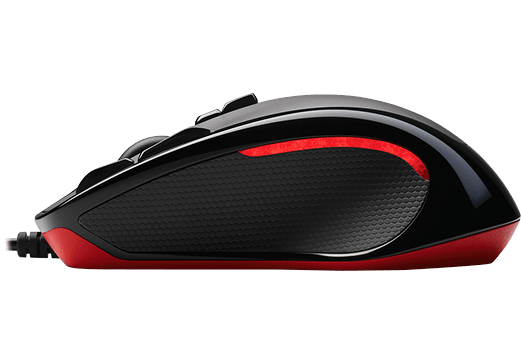 Mouse Gamer Logitech G300 2500Dpi 1000Hz 1ms Preto/Vermelho, 910-002489