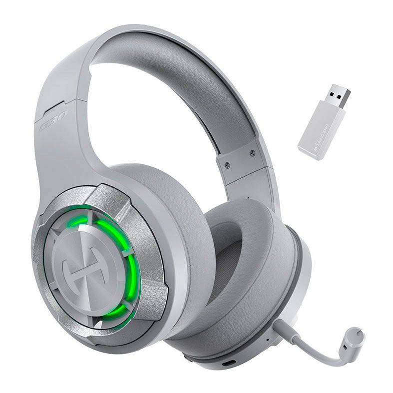 Headset Gamer Edifier Hecate G30s, RGB, Drivers 40mm, Cinza, G30SCZ