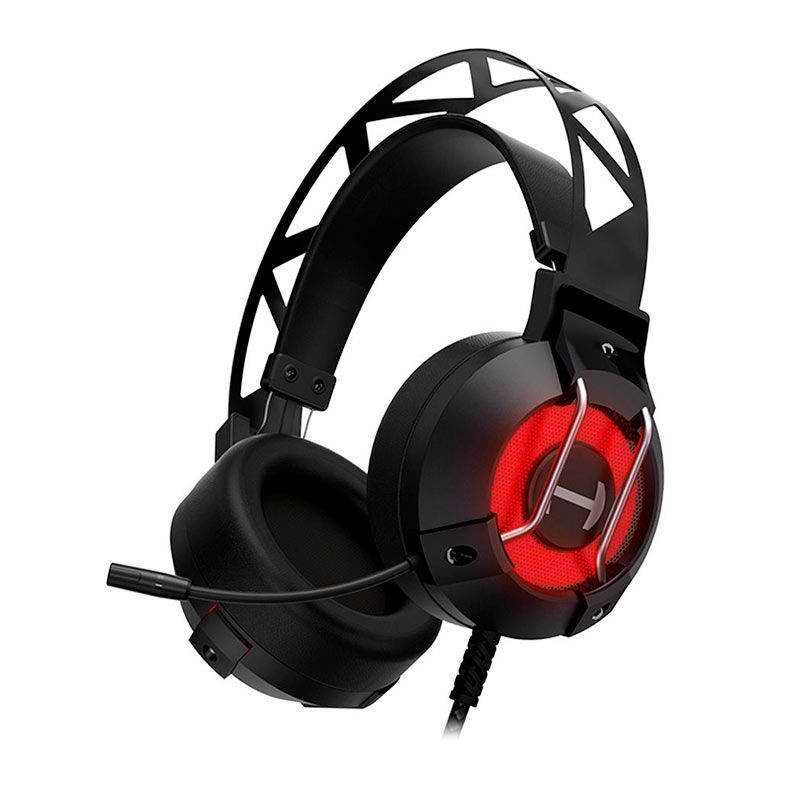 Headset Gamer Edifer G30 TE, RGB, Drivers 50mm, Preto, G30TE