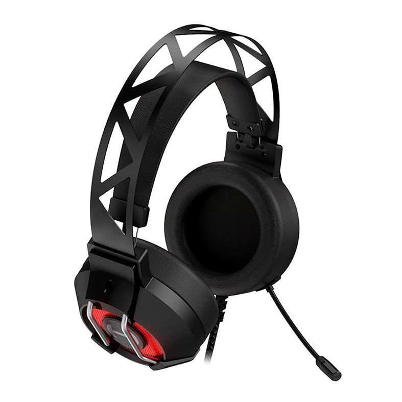 Headset Gamer Edifer G30 TE, RGB, Drivers 50mm, Preto, G30TE