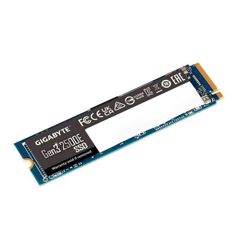 SSD Gigabyte Gen3 2500E, 1TB, M.2 2280, PCIe NVMe, Leitura 2400 MB/s, Gravacao 1800 MB/s, G325E1TB