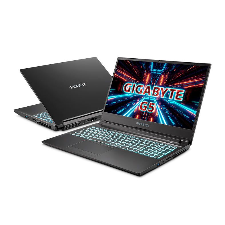 Notebook Gamer Gigabyte G5 GD, Intel i5-11400H, 15.6, FHD 144Hz, 16GB DDR4, SSD 512GB M.2, RTX 3050 4GB, GD-51BR123SD