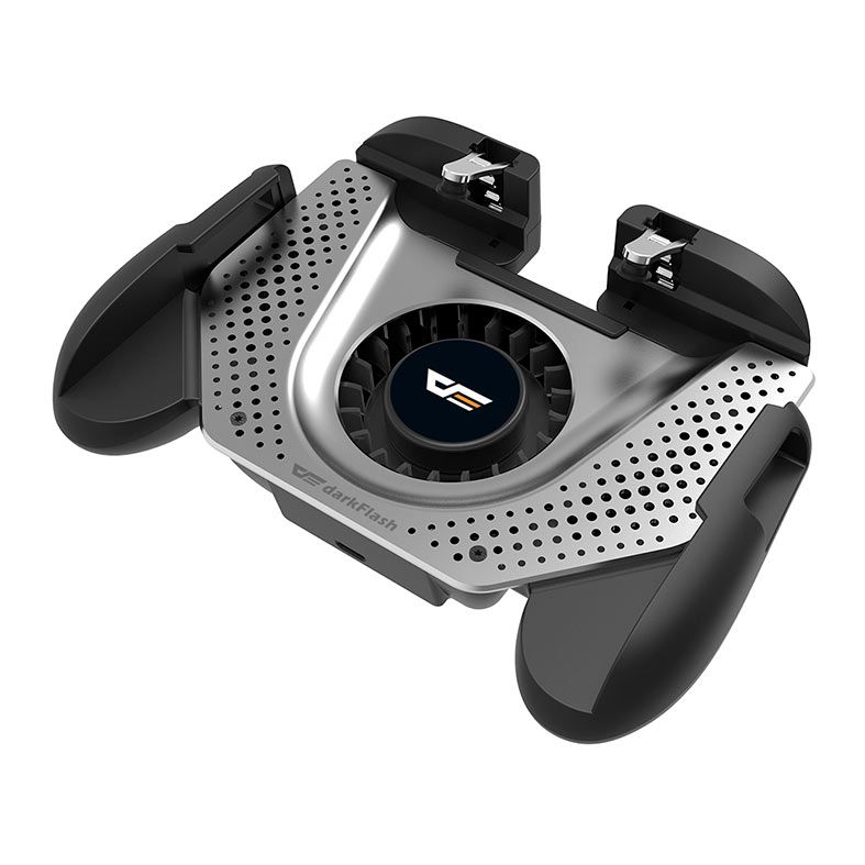 Controle Mobile Aigo DarkFlash G60, Com Cooler, Preto e Prata, G60-SILVER