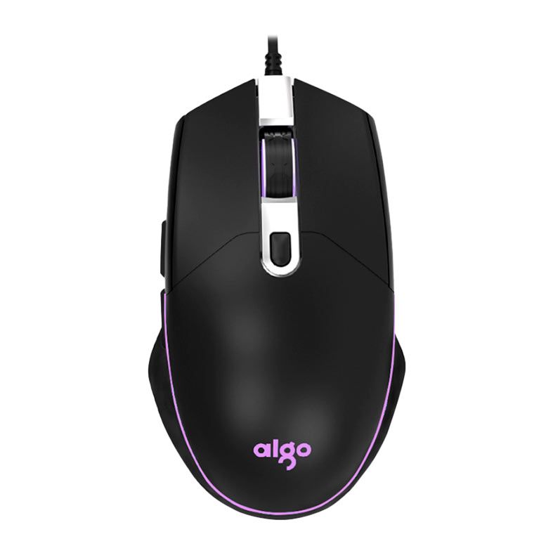 Mouse Gamer Aigo G600, RGB, 3200DPI, 6 Botoes, Preto, G600