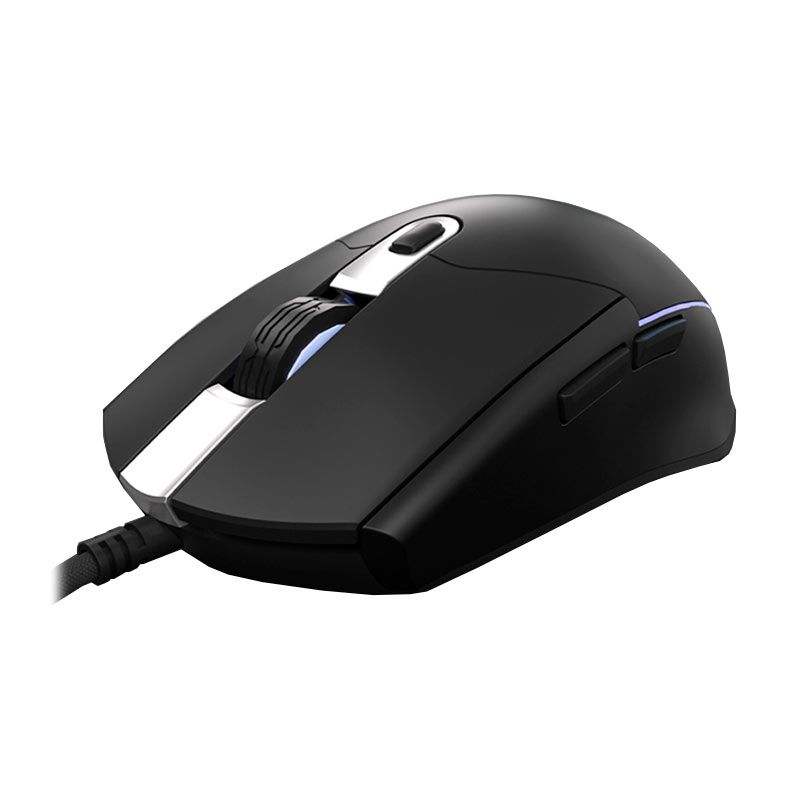 Mouse Gamer Aigo G600, RGB, 3200DPI, 6 Botoes, Preto, G600