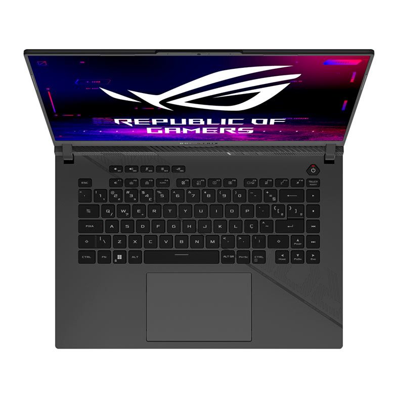 Notebook Gamer Asus ROG Strix G16, Intel i9-14900H, 16 Pol, FHD, 32GB DDR5, SSD 2TB M.2, RTX 4070 8GB, G614JIR-N4065W