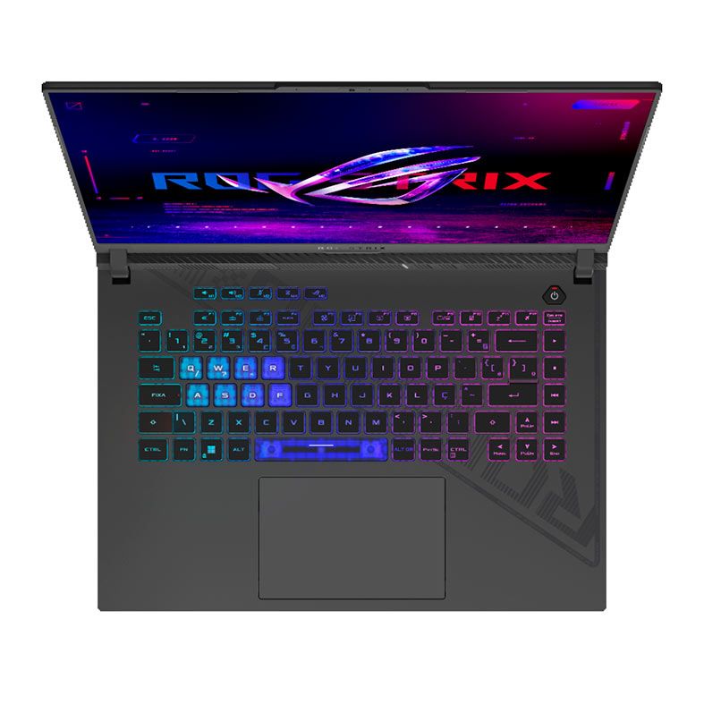 Notebook Gamer Asus ROG Strix G16, 16 Pol, Intel Core i9-13980HX, FHD, 16GB DDR5, SSD 512GB, RTX 4060 8GB, Eclipse Gray, G614JV-N3094W