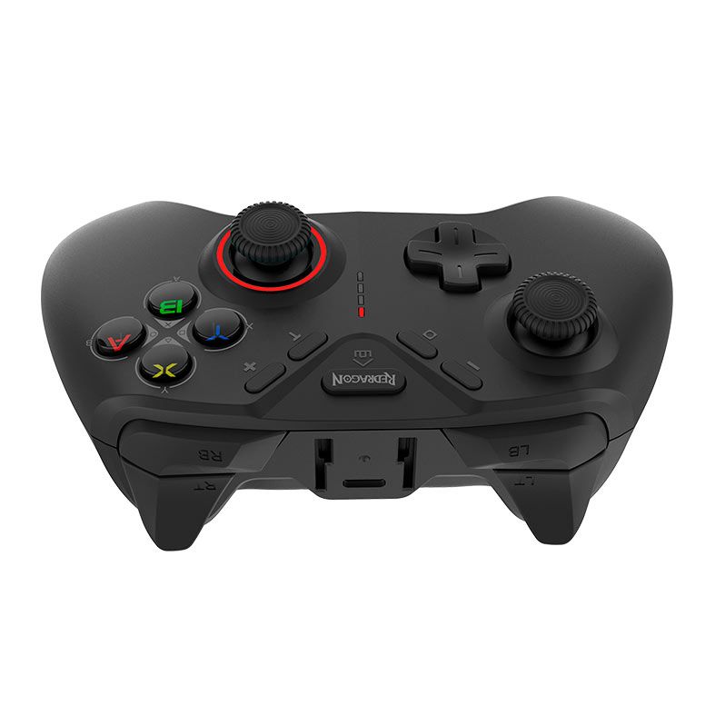Controle Redragon Forge G711, USB/USB-C/Bluetooth, Nintendo Switch/Android/IOS/PC/PS3/PS4, Preto, G711