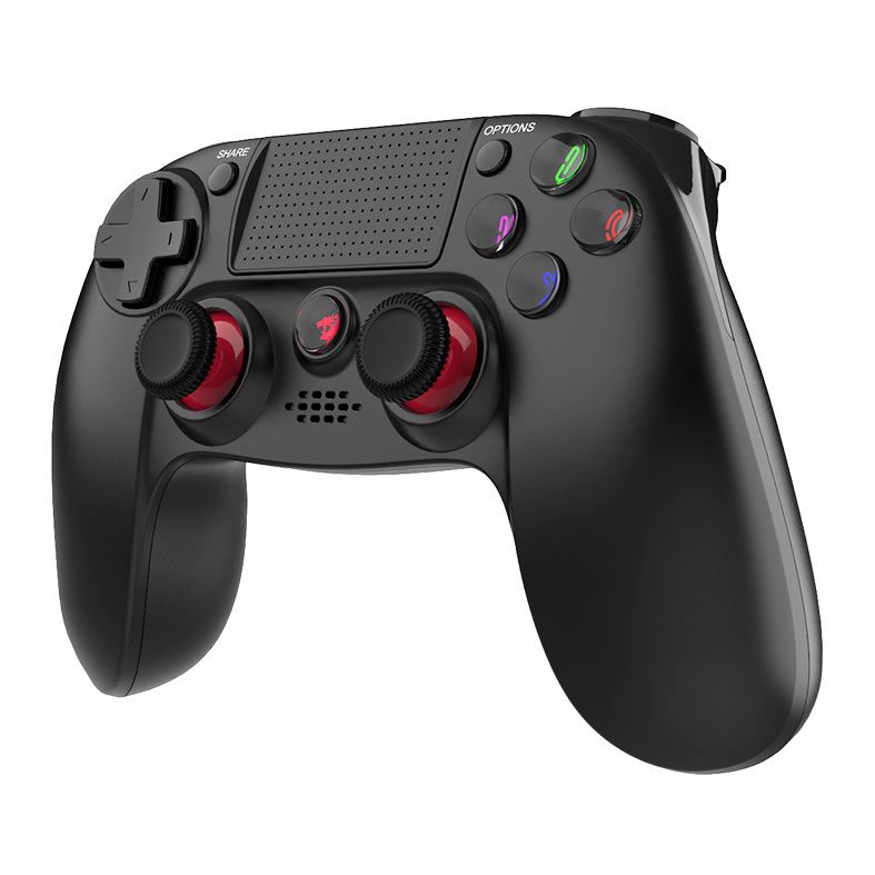Controle Redragon Juno, Led, USB/Bluetooth, PS3/PS4/PC/iOS/Android, Preto, G818