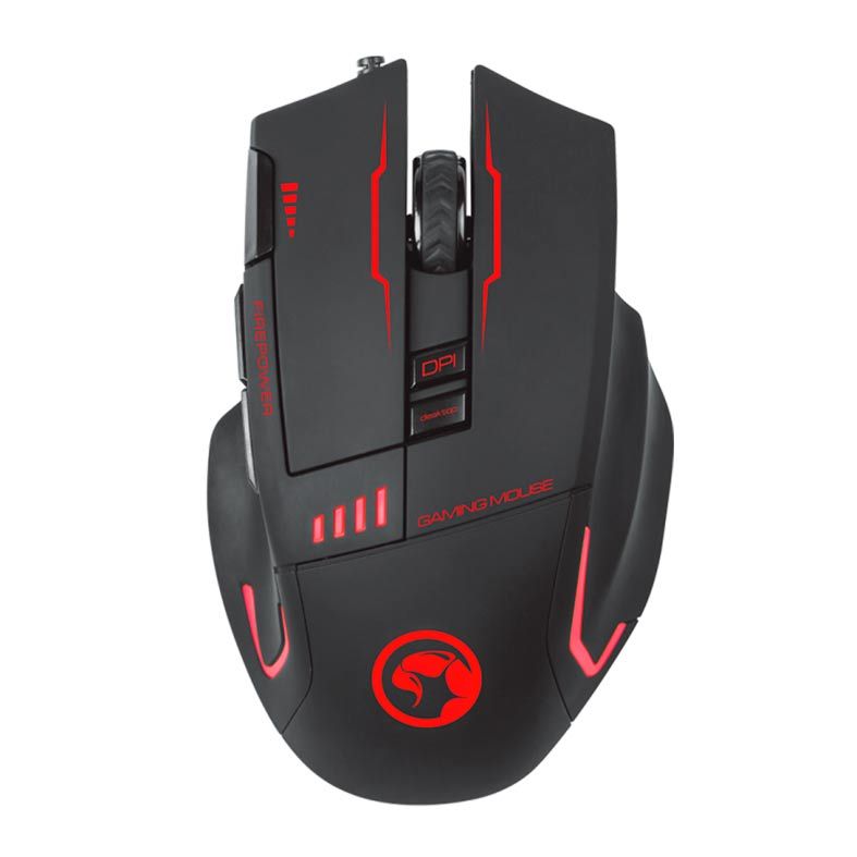 Kit Mouse e Mousepad Marvo Scorpion 4000DPI, G909+G1 