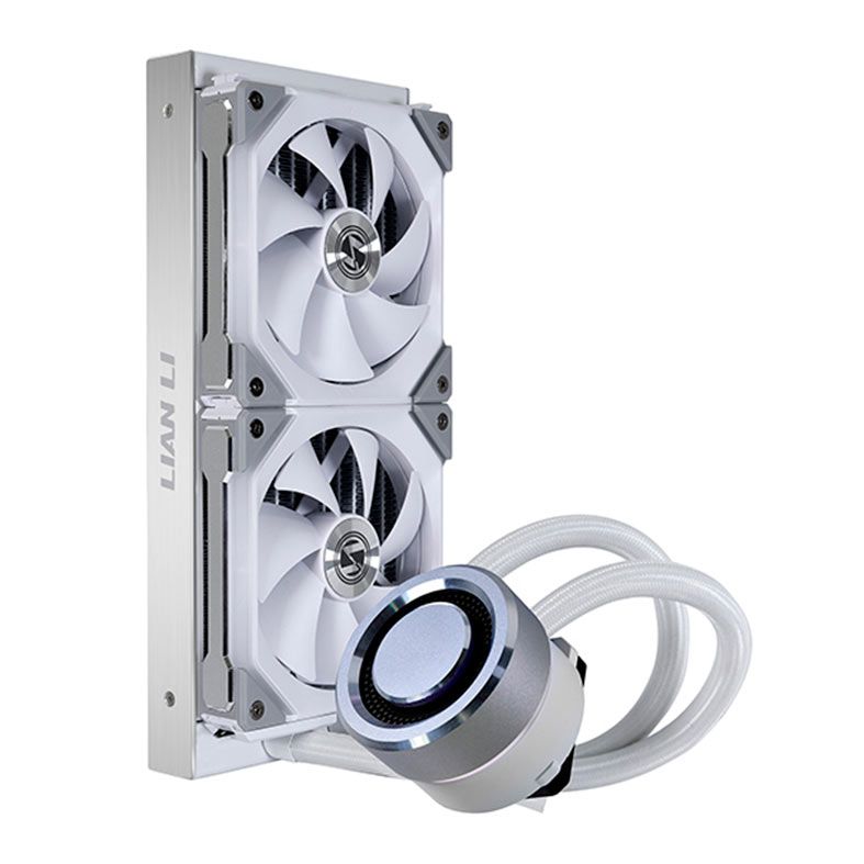 Water Cooler Lian Li Galahad AIO 240, Uni Fan SL Edition, RGB, 240mm, Branco, GA-240SLA-WH