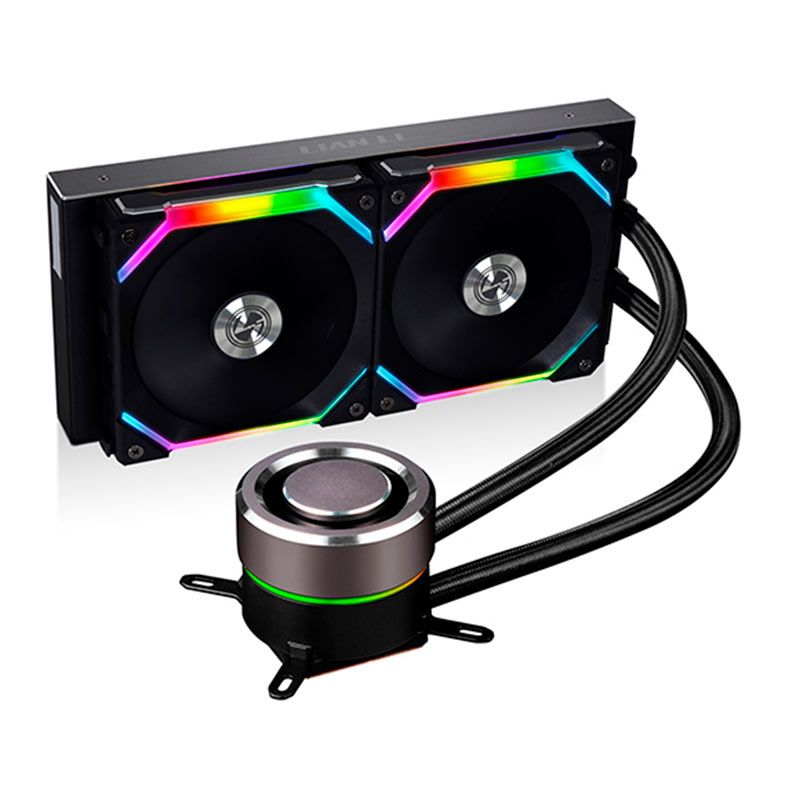 Water Cooler Lian Li Galahad AIO 240, Uni Fan SL Edition, RGB, 240mm, Preto, GA-240SLB-BK