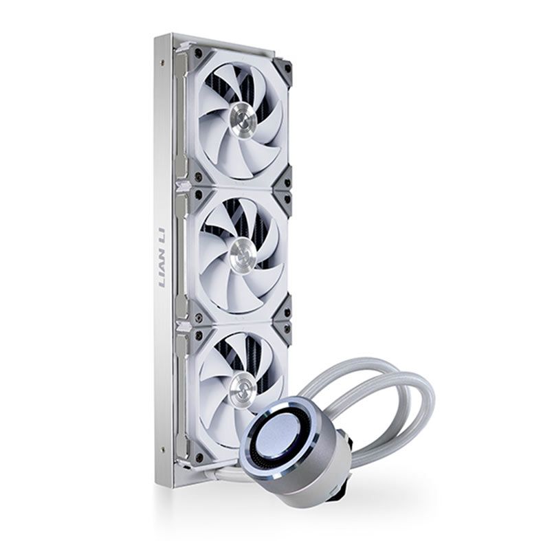 Water Cooler Lian Li Galahad AIO 360, Uni Fan SL Edition, RGB, 360mm, Branco, GA-360SLA-WH