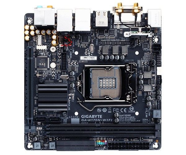 Gigabyte h170n wifi обзор