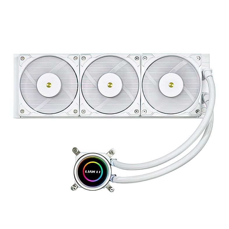 Water Cooler Lian Li GA II Trinity Performance 360, RGB, 360mm, Branco, GA2P36W