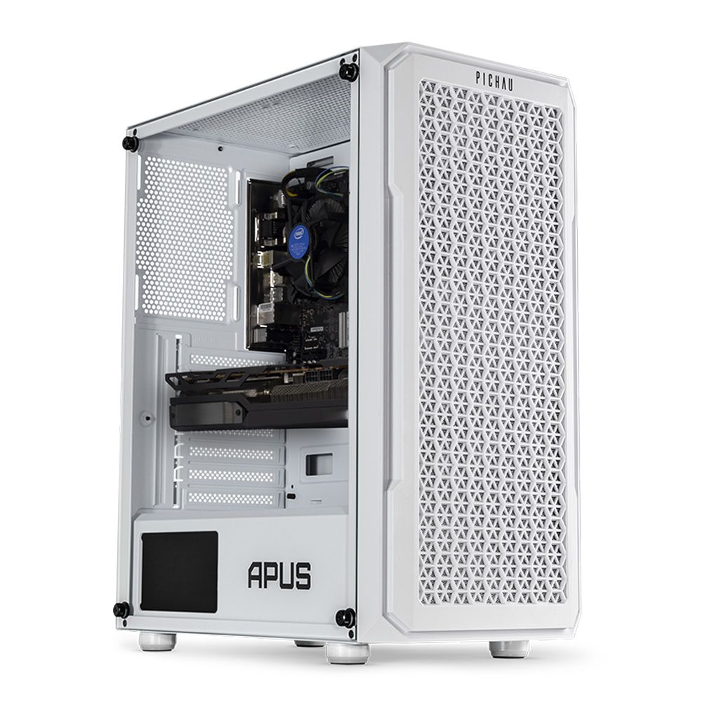 Conheça o PC gamer com a estética All White - Pichau Arena