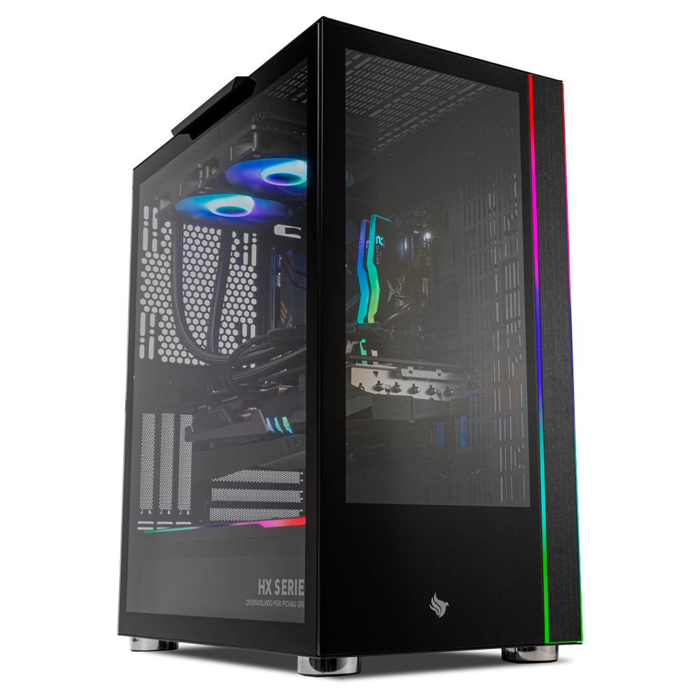 Computador Pichau Gamer Jano, AMD Ryzen 5 5600X, GeForce RTX 4070 Ti 12GB, 16GB DDR4, SSD M.2 1TB