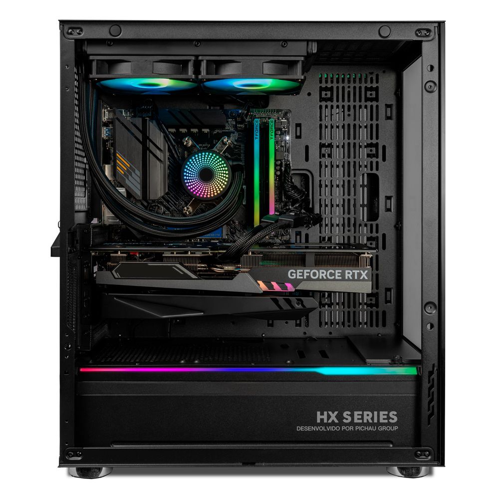 PC Gamer Pichau Luwu, Intel i7-12700K, GeForce RTX 4080 Super 16GB, 32GB DDR4, SSD M.2 2TB