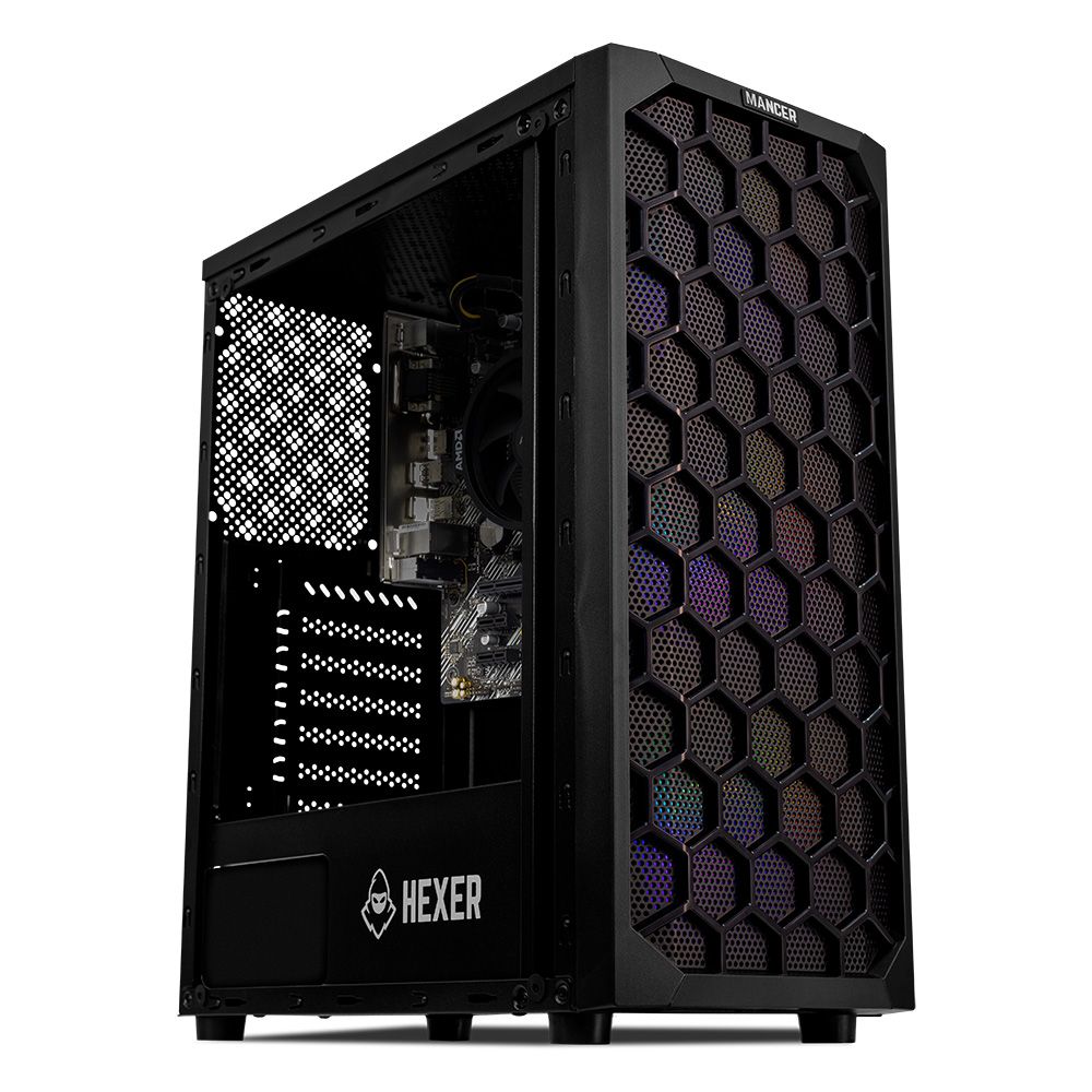 PC Pichau Medusa, Athlon 3000G, 16GB DDR4, SSD 480GB