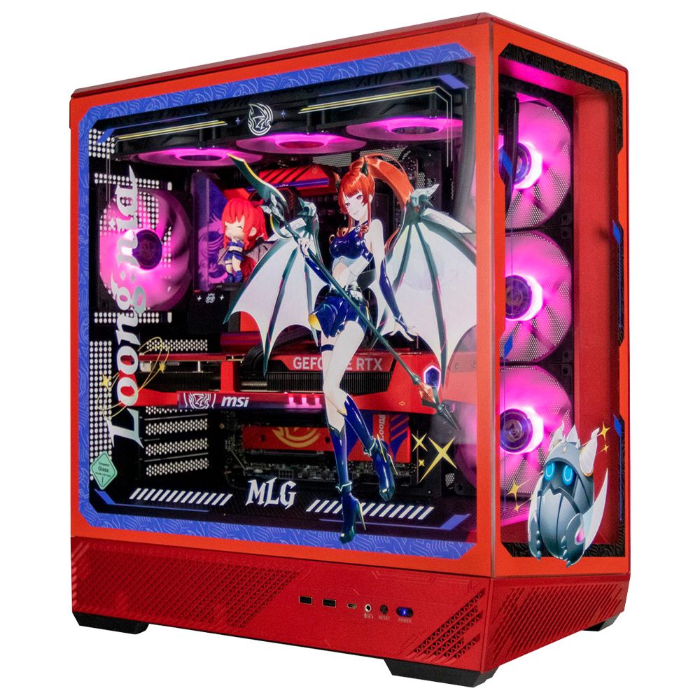 PC Gamer Pichau MSI MLG, AMD Ryzen 7 7800X3D, GeForce RTX 5070 Ti