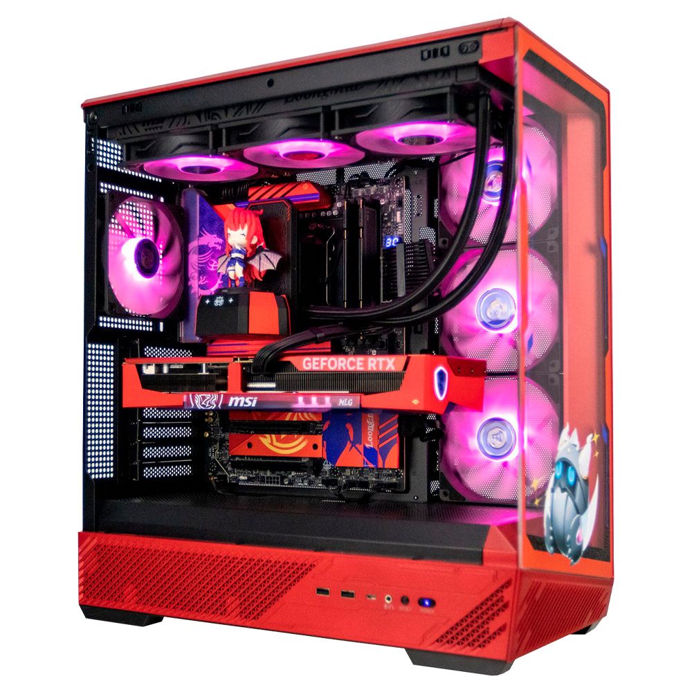 PC Gamer Pichau MSI MLG, AMD Ryzen 7 7800X3D, GeForce RTX 5070 Ti