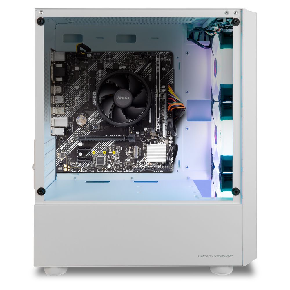 PC Pichau Gamer Termit, AMD Ryzen 5 5600G, 16GB DDR4, SSD M.2 480GB