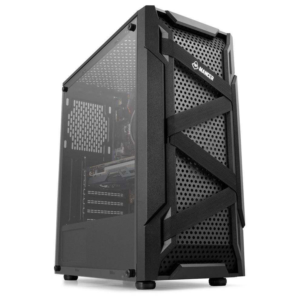 Computador Mancer Gamer Teseu, AMD 4700S, Radeon RX 550 4GB, 16GB RAM, SSD 120GB