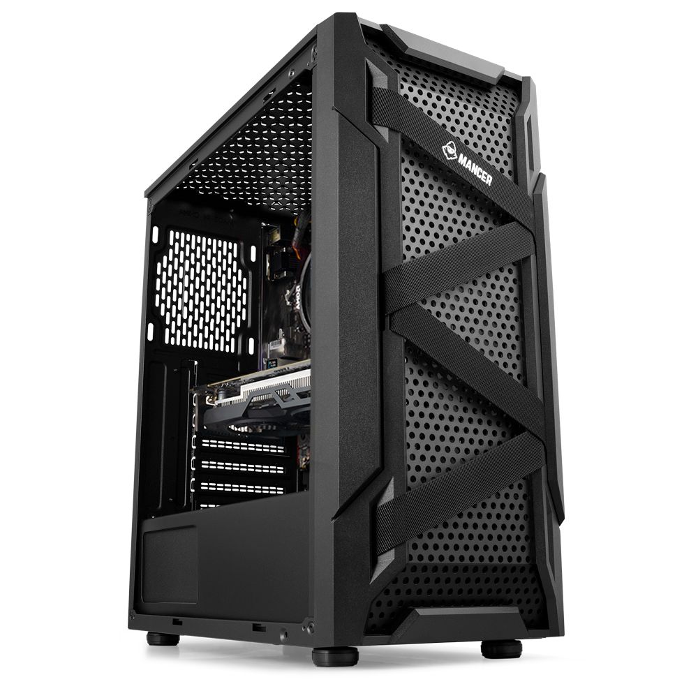 Computador Mancer Gamer Teseu, AMD 4700S, Radeon RX 550 4GB, 16GB RAM, SSD 120GB