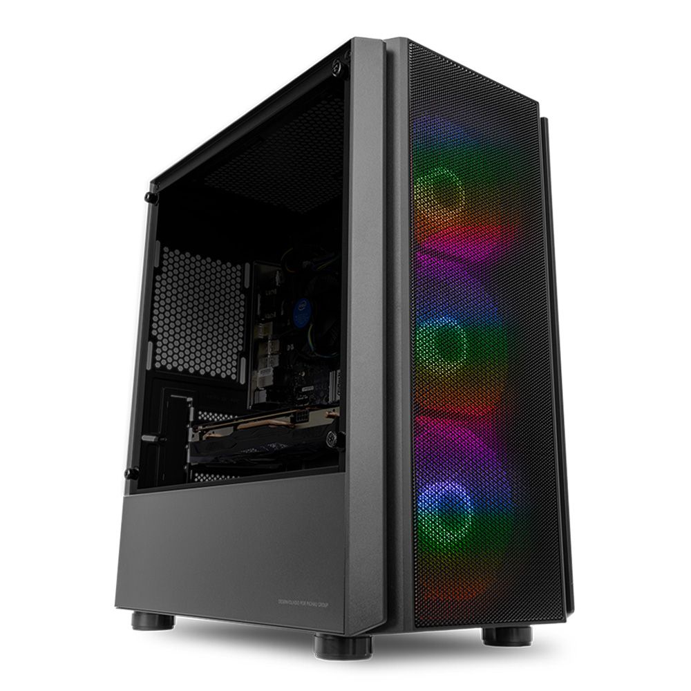 Computador Pichau Gamer Forseti, Intel i3-13100F, GeForce RTX 3060 8GB, 16GB DDR4, SSD 480GB