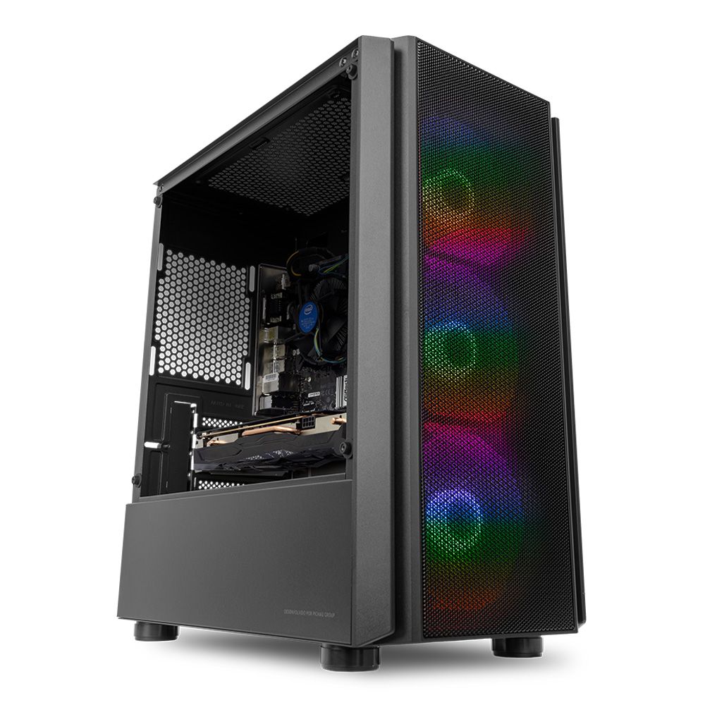 Computador Pichau Gamer Forseti, Intel i3-13100F, GeForce RTX 3060 8GB, 16GB DDR4, SSD 480GB