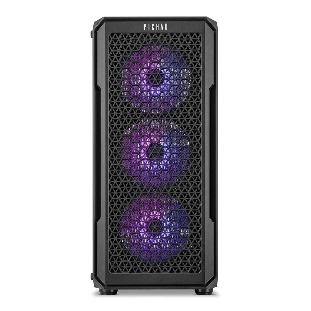 PC Gamer Pichau Vidar V, Intel i5-14400F, GeForce RTX 3060 12GB, 16GB DDR4, SSD M.2 480GB