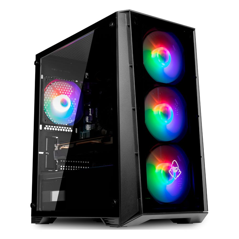 Computador Mancer Gamer Taniwha II, AMD Ryzen 5 5600X, GeForce RTX 3050 8GB, 16GB DDR4, SSD M.2 480GB