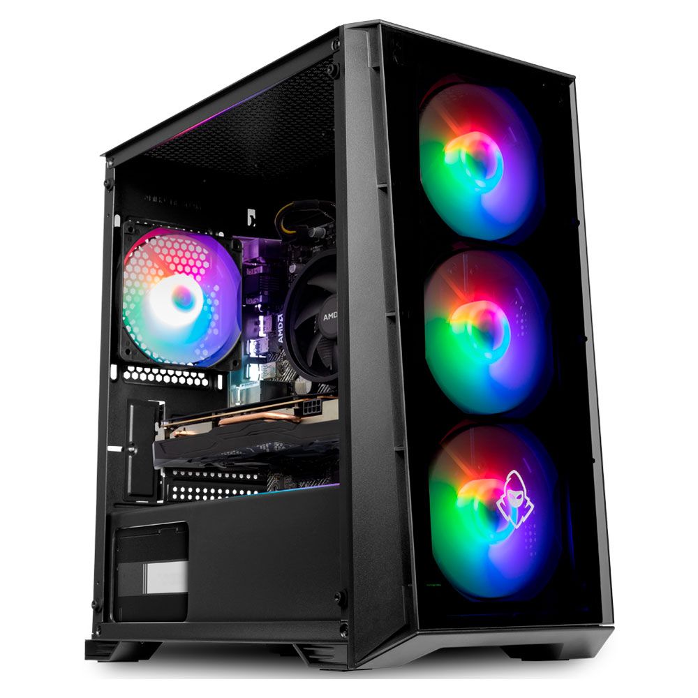 Computador Mancer Gamer Taniwha II, AMD Ryzen 5 5600X, GeForce RTX 3050 8GB, 16GB DDR4, SSD M.2 480GB