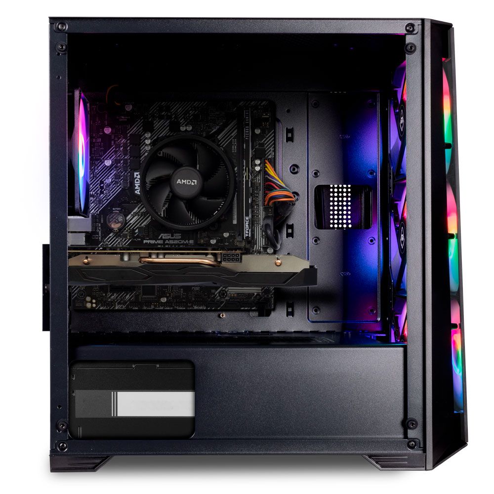 PC Gamer T-Gamer Thorn AMD Ryzen 5 4500 / NVIDIA GeForce RTX 3060 / 8GB  DDR4 / SSD 240GB