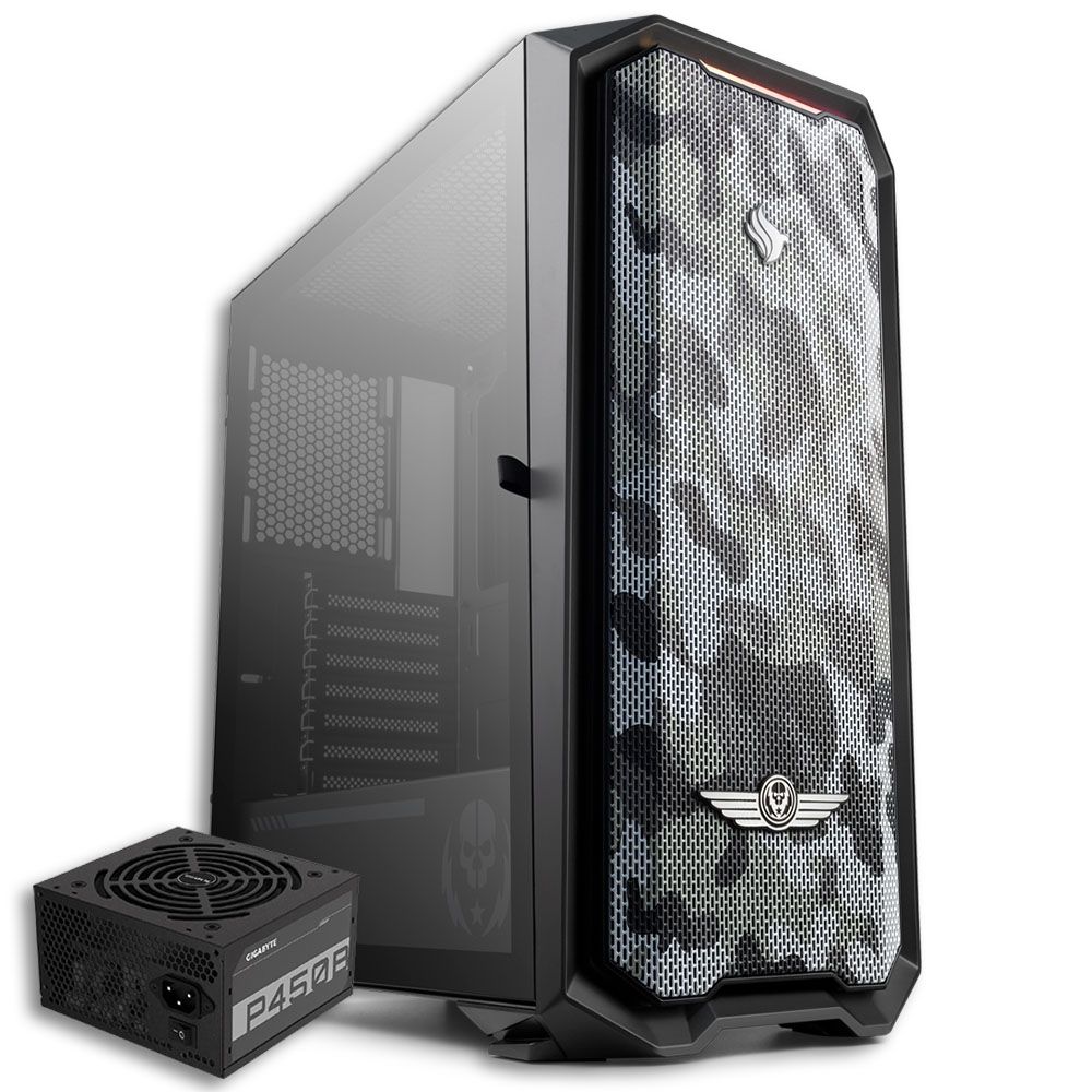 Pichau Kit Upgrade, Gabinete Pichau Gadit X RTB + Fonte Gigabyte 450W