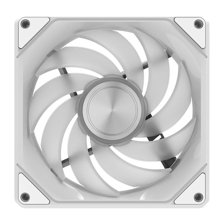 Kit Ventoinhas Aigo Darkflash Gauss G24, ARGB, 6x120mm, Branco, GAUSS24-ARGB-6WH 