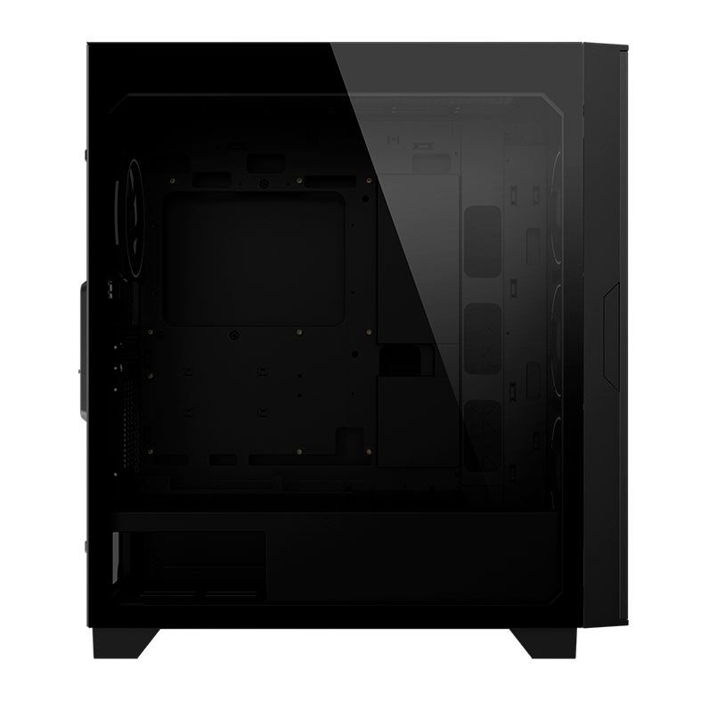 Gabinete Gamer Gigabyte Aorus C500 Glass, RGB, Mid-Tower, Lateral de Vidro, 4 Fans, Preto, GB-AC500G