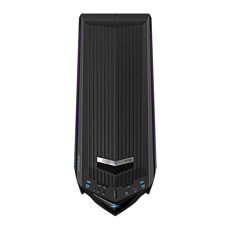 Gabinete Gamer Gigabyte Aorus C700 Glass, RGB, Full-Tower, Lateral de Vidro, 5 Fans, Preto, GB-AC700G