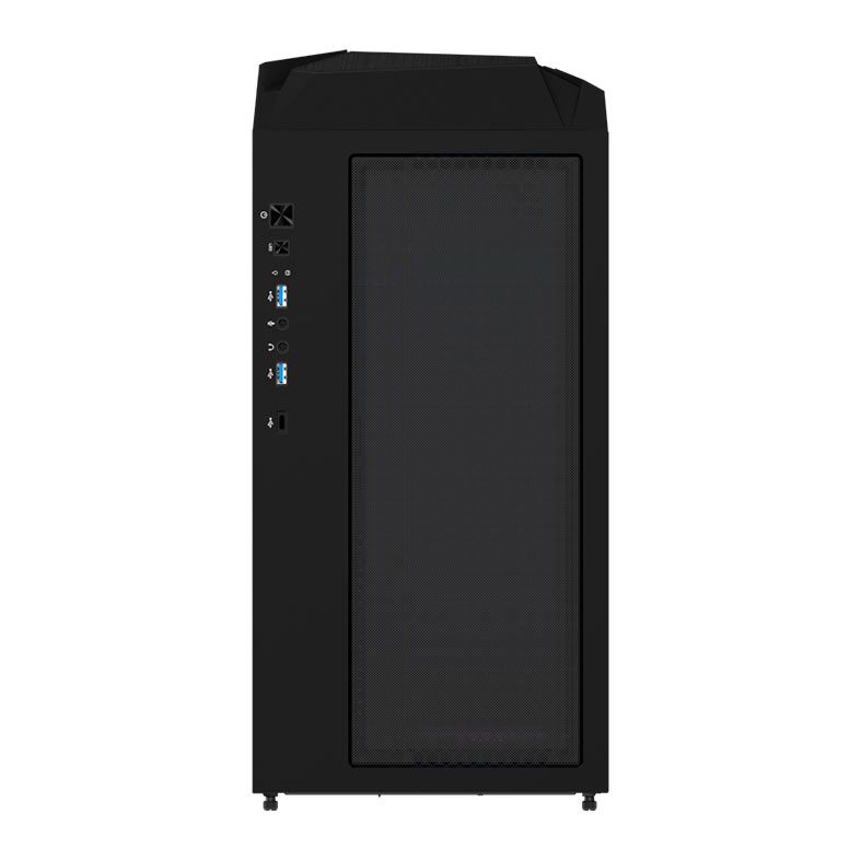 Gabinete Gamer Gigabyte C301 Glass, RGB, Mid-Tower, Lateral de Vidro, 4 Fans, Preto, GB-C301G
