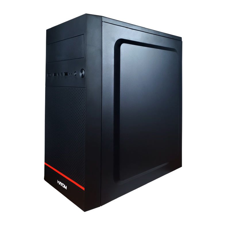 Gabinete Office Hayom GB1723, Mid-Tower, Preto, GB1723