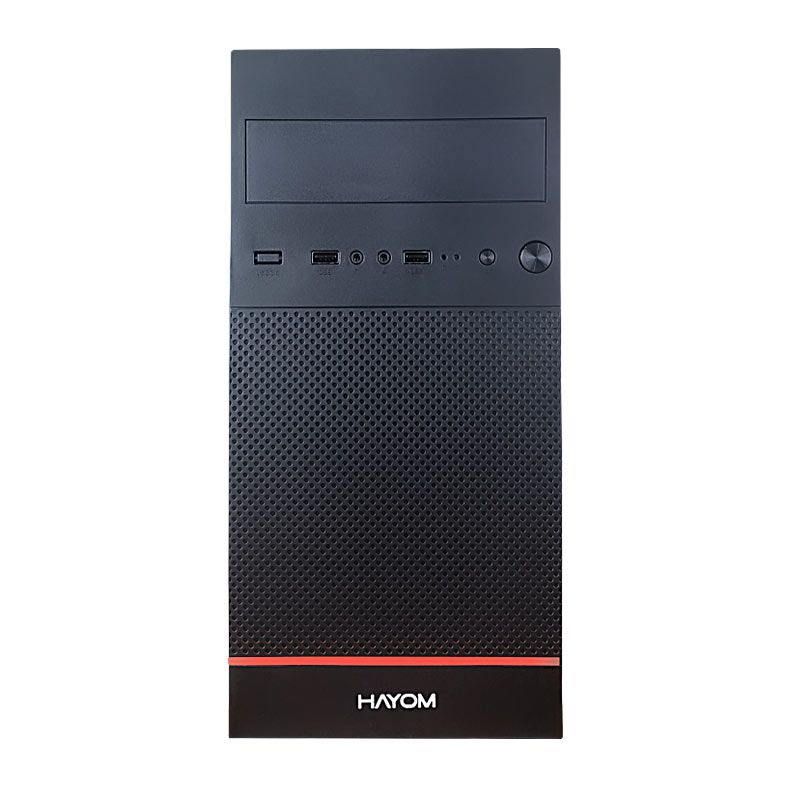 Gabinete Office Hayom GB1723, Mid-Tower, Preto, GB1723