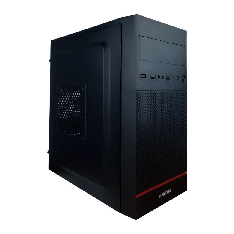 Gabinete Office Hayom GB1723, Mid-Tower, Preto, GB1723