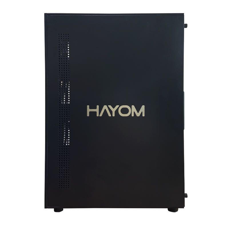 Gabinete Gamer Hayom GB1792, RGB, Mid-Tower, Lateral de Vidro, Com 3 Fans, Preto, GB1792