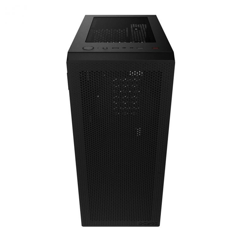 Gabinete Gamer Pcyes Bolter Black Vulcan, Mid-Tower, Lateral de Vidro, GBBVPBR