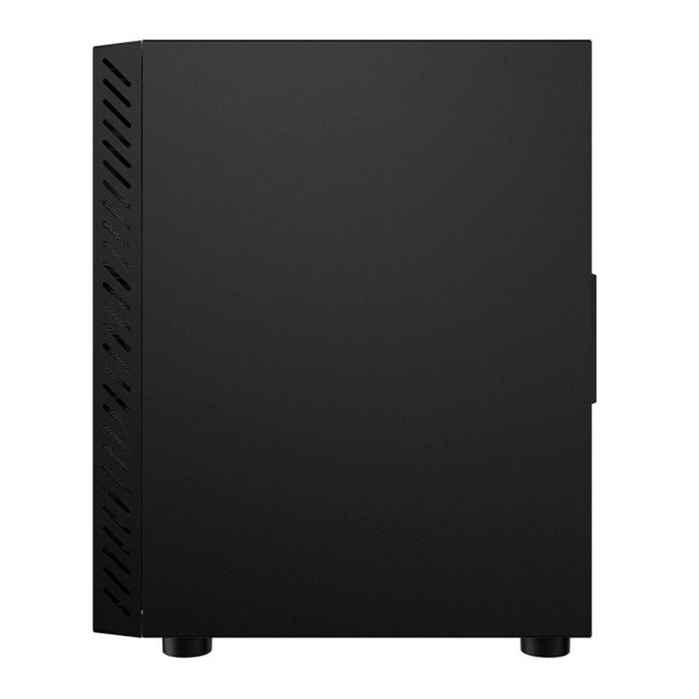 Gabinete Gamer Pcyes Bolter Black Vulcan, Mid-Tower, Lateral de Vidro, GBBVPBR