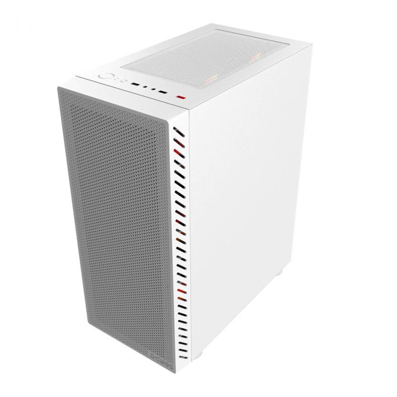 Gabinete Gamer Pcyes Bolter White Ghost, Mid-Tower, Lateral de Vidro, GBWGPBR