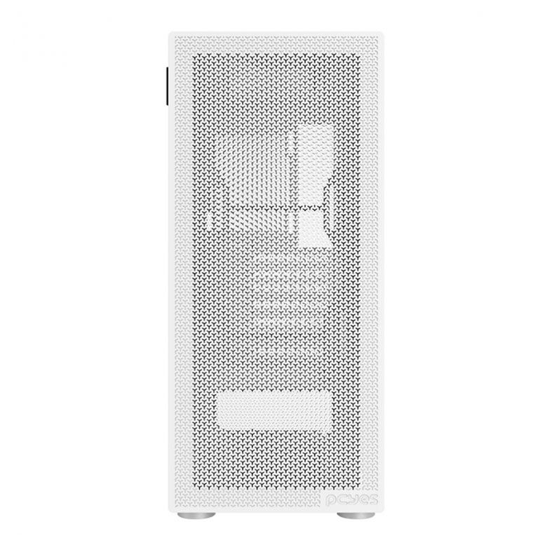 Gabinete Gamer Pcyes Bolter White Ghost, Mid-Tower, Lateral de Vidro, GBWGPBR