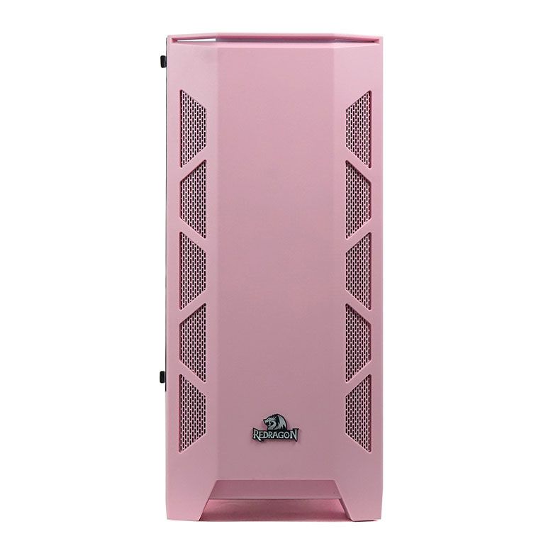 Gabinete Gamer Redragon Starscream Vidro Temp Rosa, GC-610P