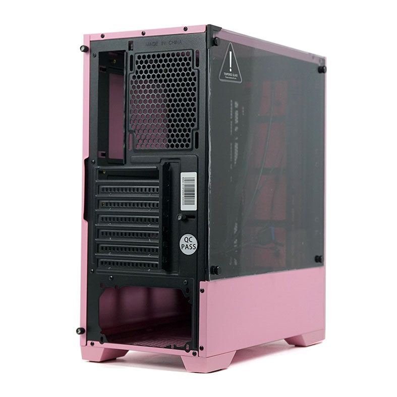 Gabinete Gamer Redragon Starscream Vidro Temp Rosa, GC-610P