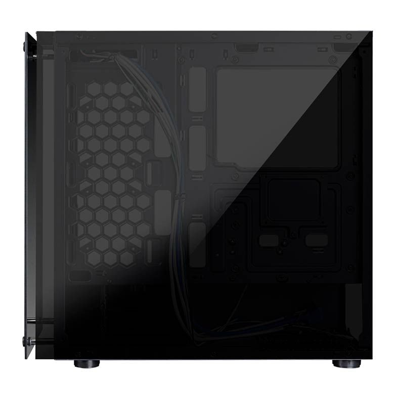Gabinete Gamer Redragon Cosmos Lateral e Frontal Vidro Temp Preto, GC-615